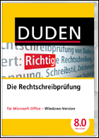 Duden Rechtschreibprüfung für MS Office