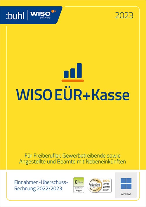 WISO EÜR+Kasse 2023