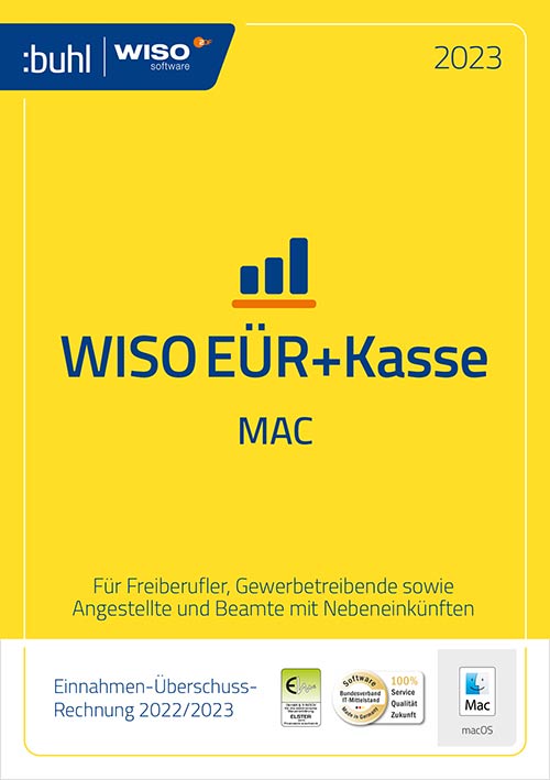 WISO EÜR+ Kasse Mac 2023