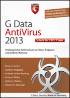 G DATA AntiVirus 2013 - 3-Platz