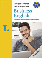 Langenscheidt Vokabeltrainer 7.0 Business English