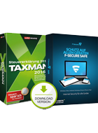 Taxman 2016 (für Steuerjahr 2015) inkl. F-Secure SAFE Internet Security 2015