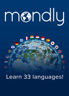Mondly Premium 33 Sprachen - Lebenslanges Abonnement