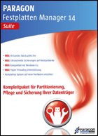 Paragon Festplatten Manager 14 Suite - Einzelplatzlizenz