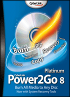 Power2Go 8 Platinum