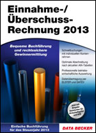 Einnahme-/Überschussrechnung 2013