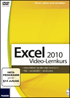 Video-Lernkurs Excel 2010 Video-Lernkurs Excel 2010