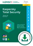 Kaspersky Total Security Multi-Device 2017 für bis zu 3 Geräte - Upgrade