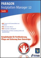 Paragon Festplatten Manager 12 Suite - Einzelplatzlizenz