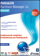 Paragon Partition Manager 11 Personal Paragon Partition Manager 11 Personal