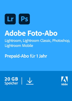 Adobe Creative Cloud Fotografie - 20 GB