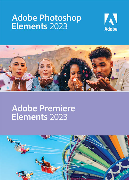 Adobe Photoshop Elements 2023 & Adobe Premiere Elements 2023 (Windows) 