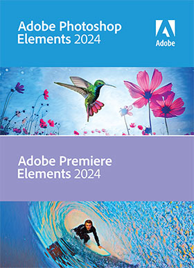 Adobe Photoshop Elements 2024 & Adobe Premiere Elements 2024 (Mac)