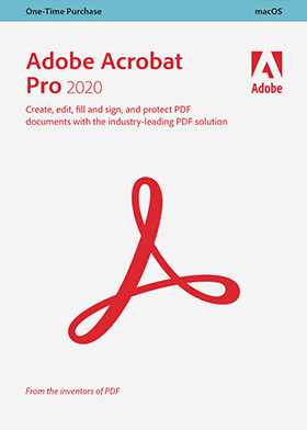 
    Adobe Acrobat Pro 2020 (Mac)
