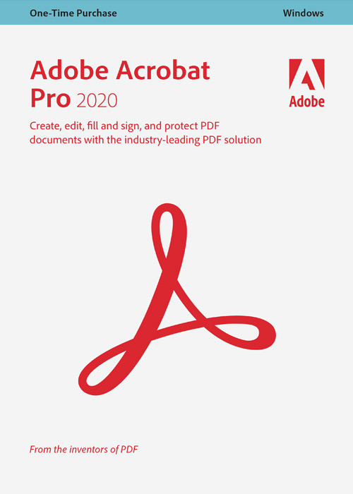 Adobe Acrobat Pro 2020 (Windows)