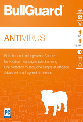 Bullguard Antivirus - 1 Jahr 1 PC