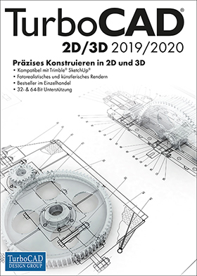 TurboCAD 2D/3D 2019/2020