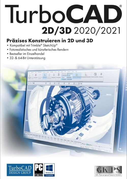 TurboCAD 2D/3D 2020/2021