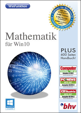 
    WinFunktion Mathematik für Win10
