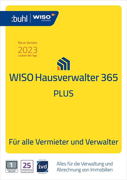 WISO Hausverwalter 365 Plus 2023