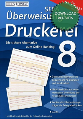 SEPA Überweisungs-Druckerei