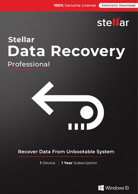 
    Stellar Data Recovery Professional for Windows V10
