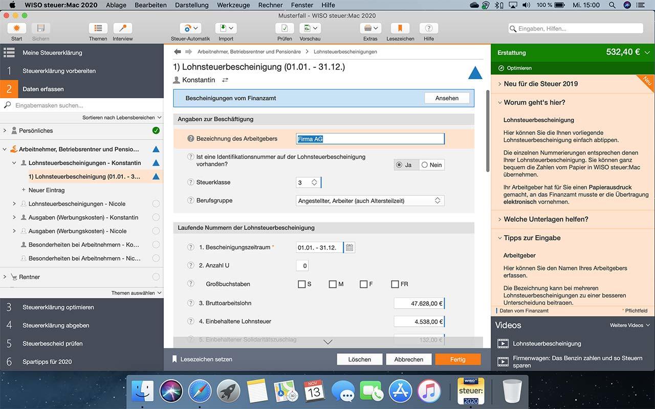 Kaufen WISO steuer:Mac 2020 auf SOFTWARELOAD