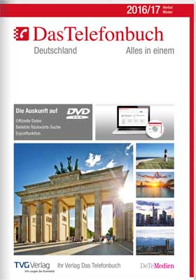 Das Telefonbuch Deutschland. Herbst/Winter 2016/17
